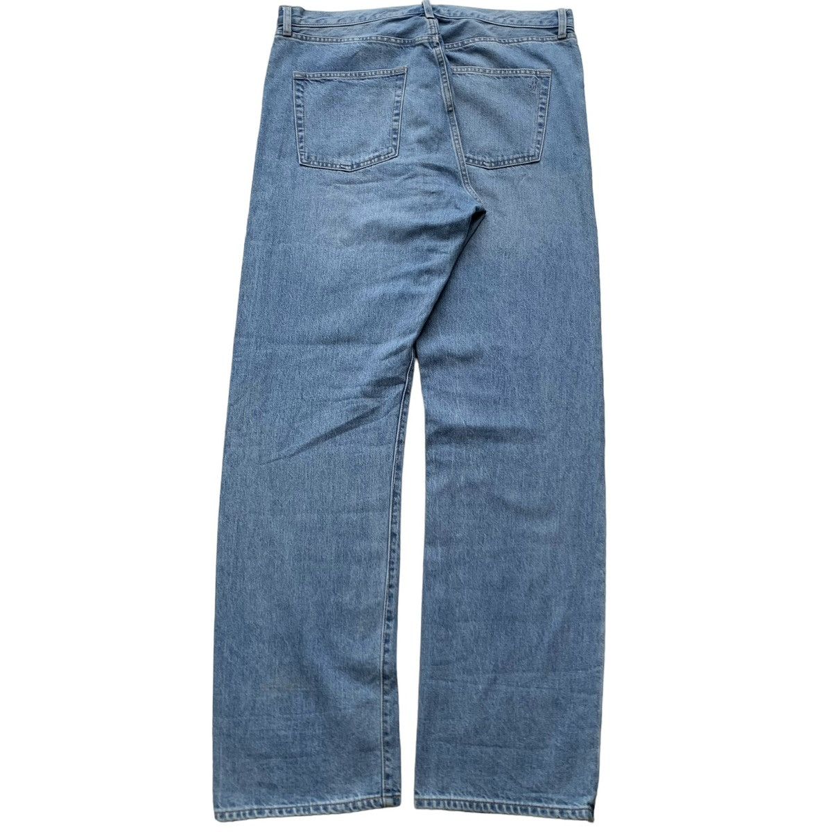 JW Anderson × Uniqlo JW Anderson Uniqlo Baggy Loose Blue Wash Jeans Size US 34 / EU 50 - 6 Thumbnail