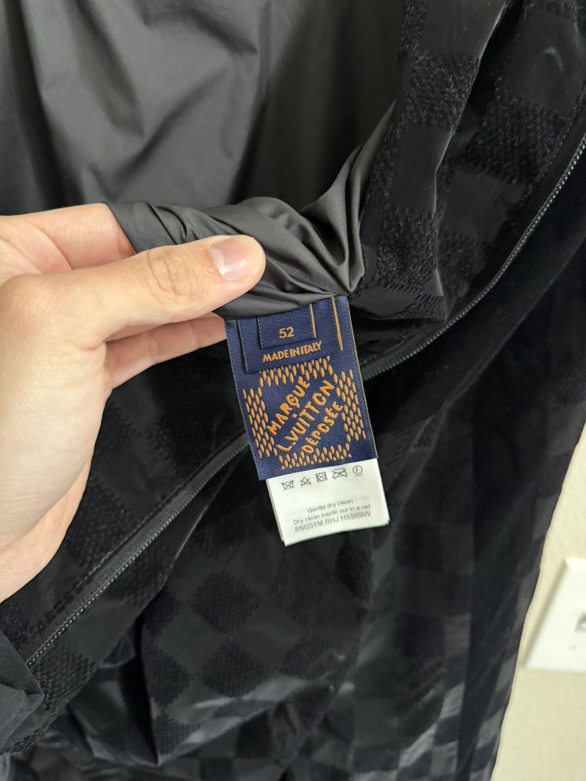 Louis Vuitton Louis Vuitton Flocked Damier Technical Tracksuit Top Size US L / EU 52-54 / 3 - 9 Thumbnail