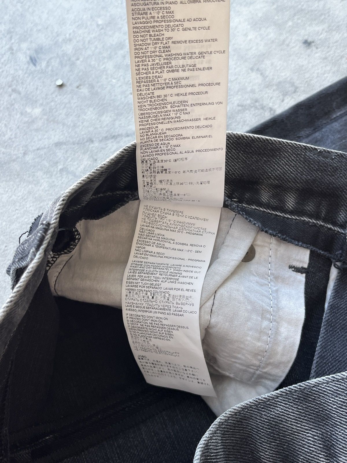 Maison Margiela Maison Margiela AW20 Reworked Denim Jeans (unisex) Size US 31 - 23 Thumbnail