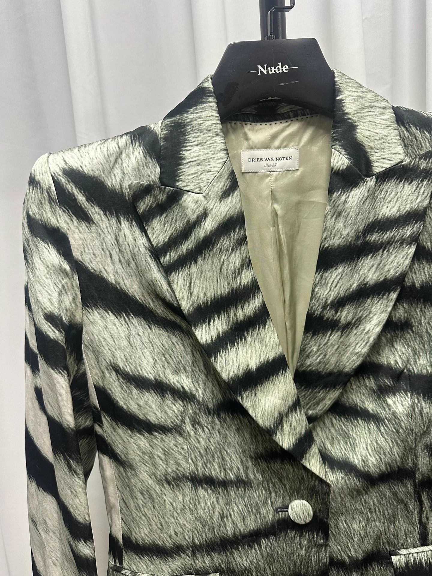 Dries Van Noten Dries Van Noten 20SS Leopard Print Blazer 36 Size XS / US 0-2 / IT 36-38 - 2 Thumbnail