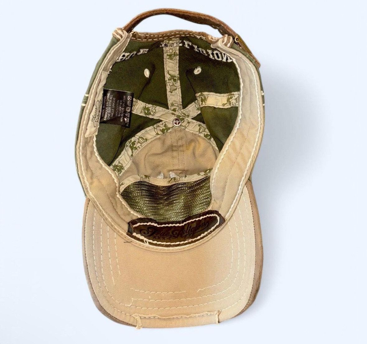 True Religion Distressed Buddha Cap Size ONE SIZE - 3 Thumbnail