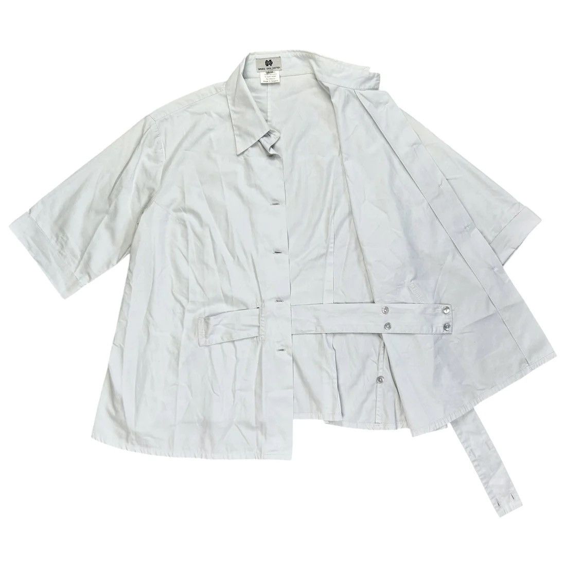 Dries Van Noten Dries Van Noten Wrap Strap Shirt Size US S / EU 44-46 / 1 - 9 Thumbnail