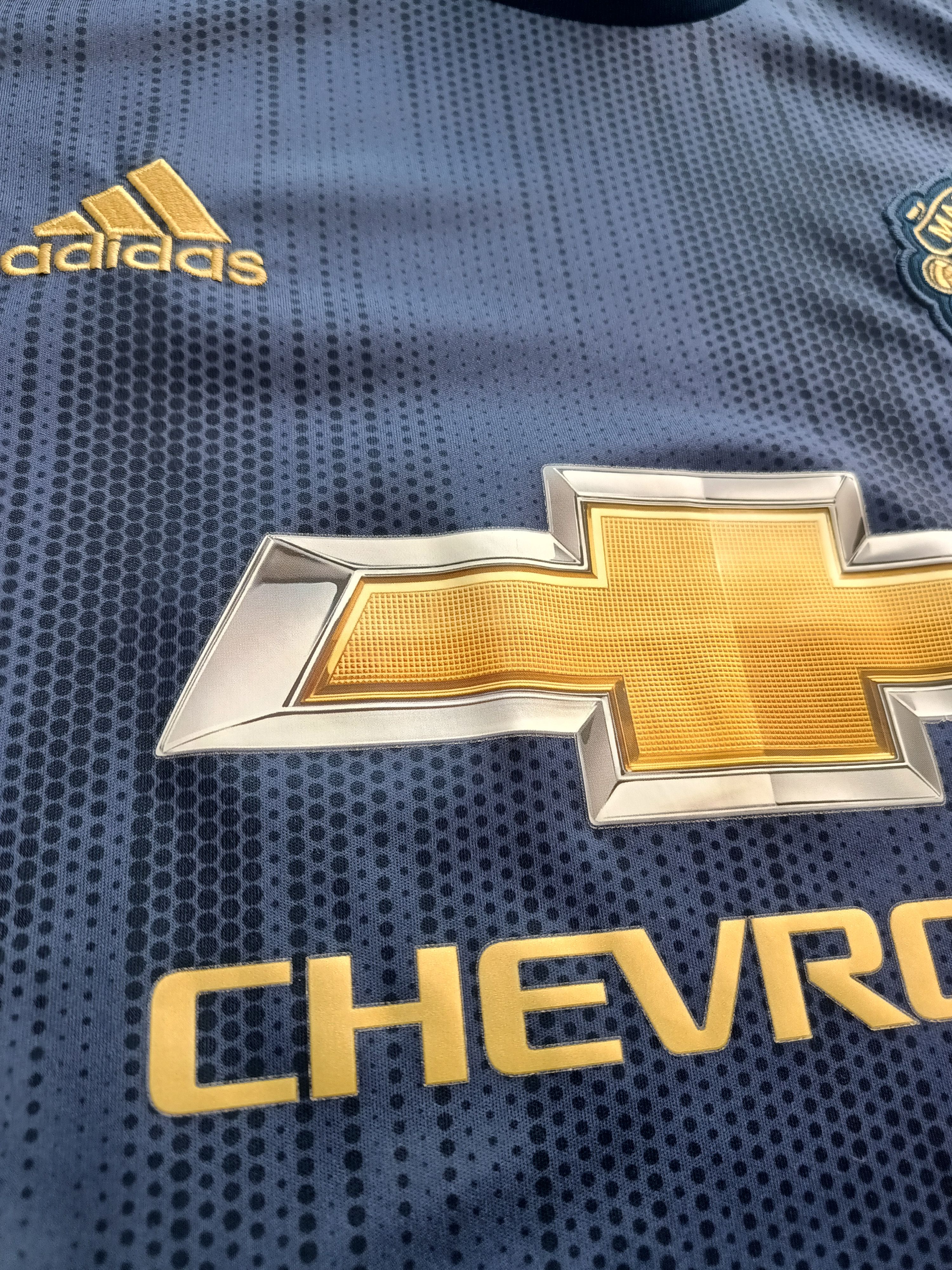 Adidas Adidas Manchester United 2018 2019 Third Soccer Shirt Size US XXL / EU 58 / 5 - 6 Thumbnail