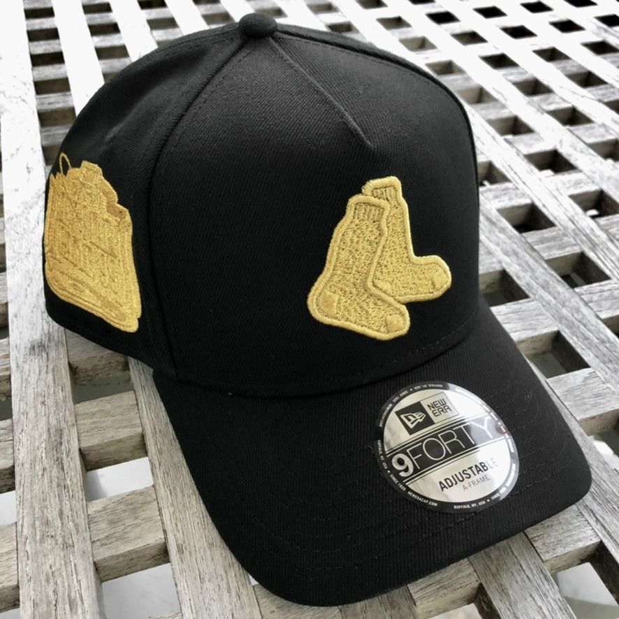 Boston Red Sox 1999 ASG Gold Patch A Frame Topperz Hat