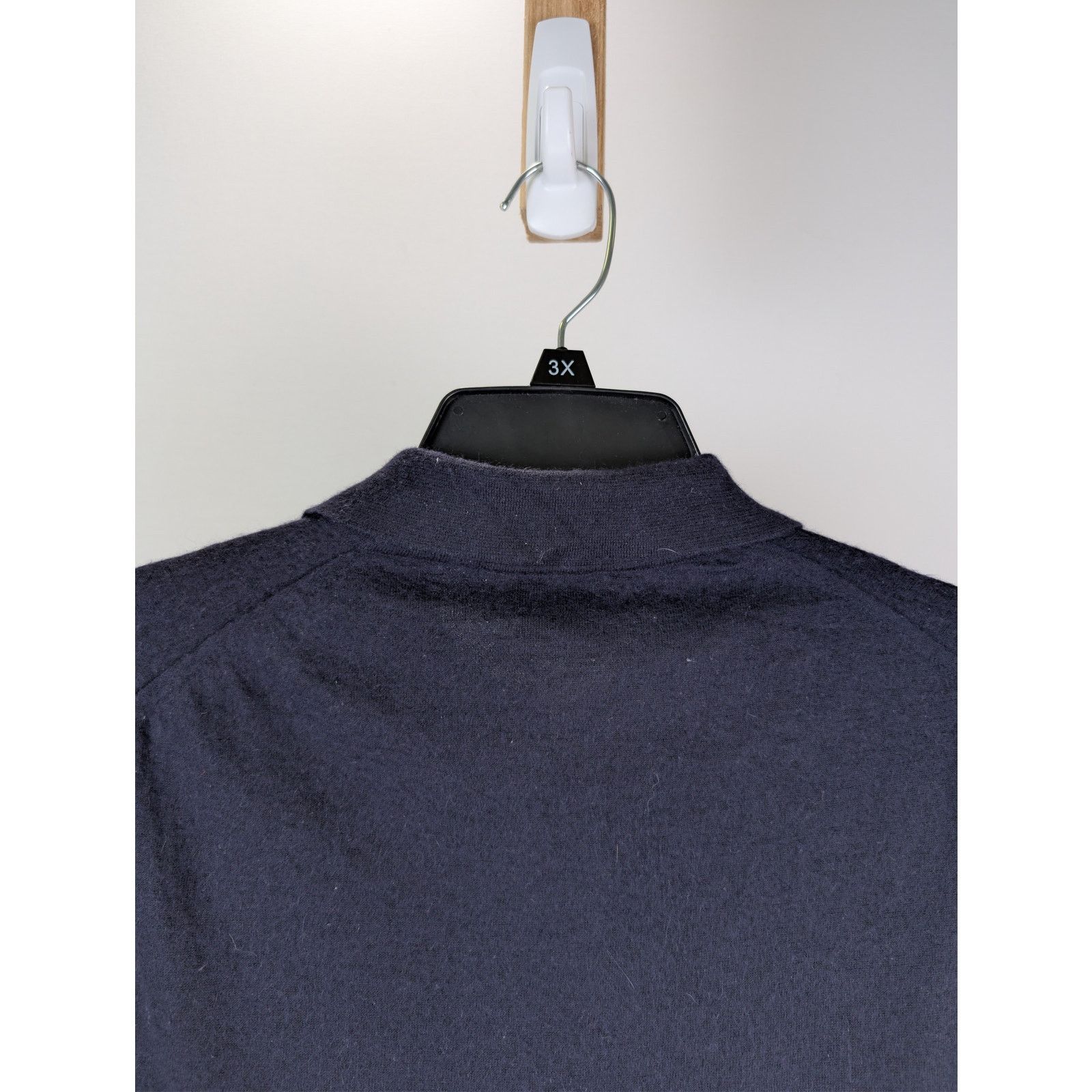Tom Ford o1rshd1 CC20 Long Sleeve Polo Shirt in Navy Blue Size US L / EU 52-54 / 3 - 15 Thumbnail