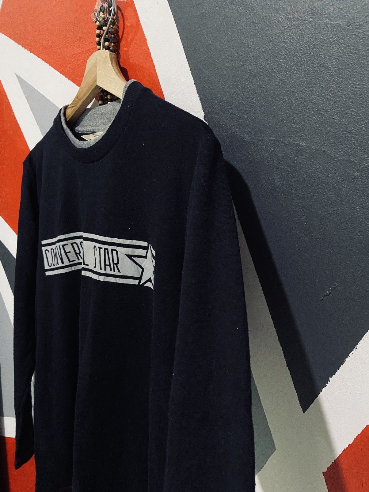 Converse Vintage Long Sleeve Converse All Star Size US M / EU 48-50 / 2 - 3 Thumbnail