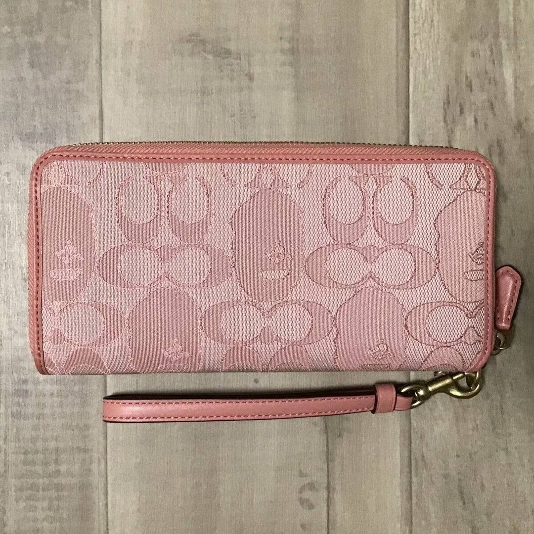 Bape × Coach BAPE × COACH PHONE WALLET PINK a bathing ape Size ONE SIZE - 4 Thumbnail