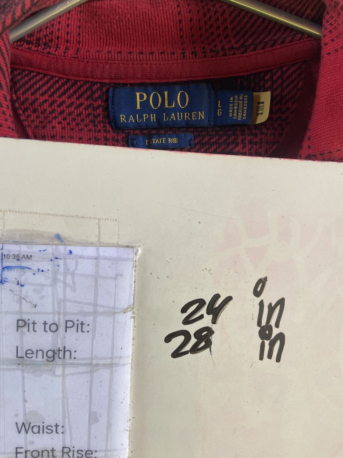 Polo Ralph Lauren Polo Ralph Lauren Plaid Half Zip Size US L / EU 52-54 / 3 - 4 Thumbnail