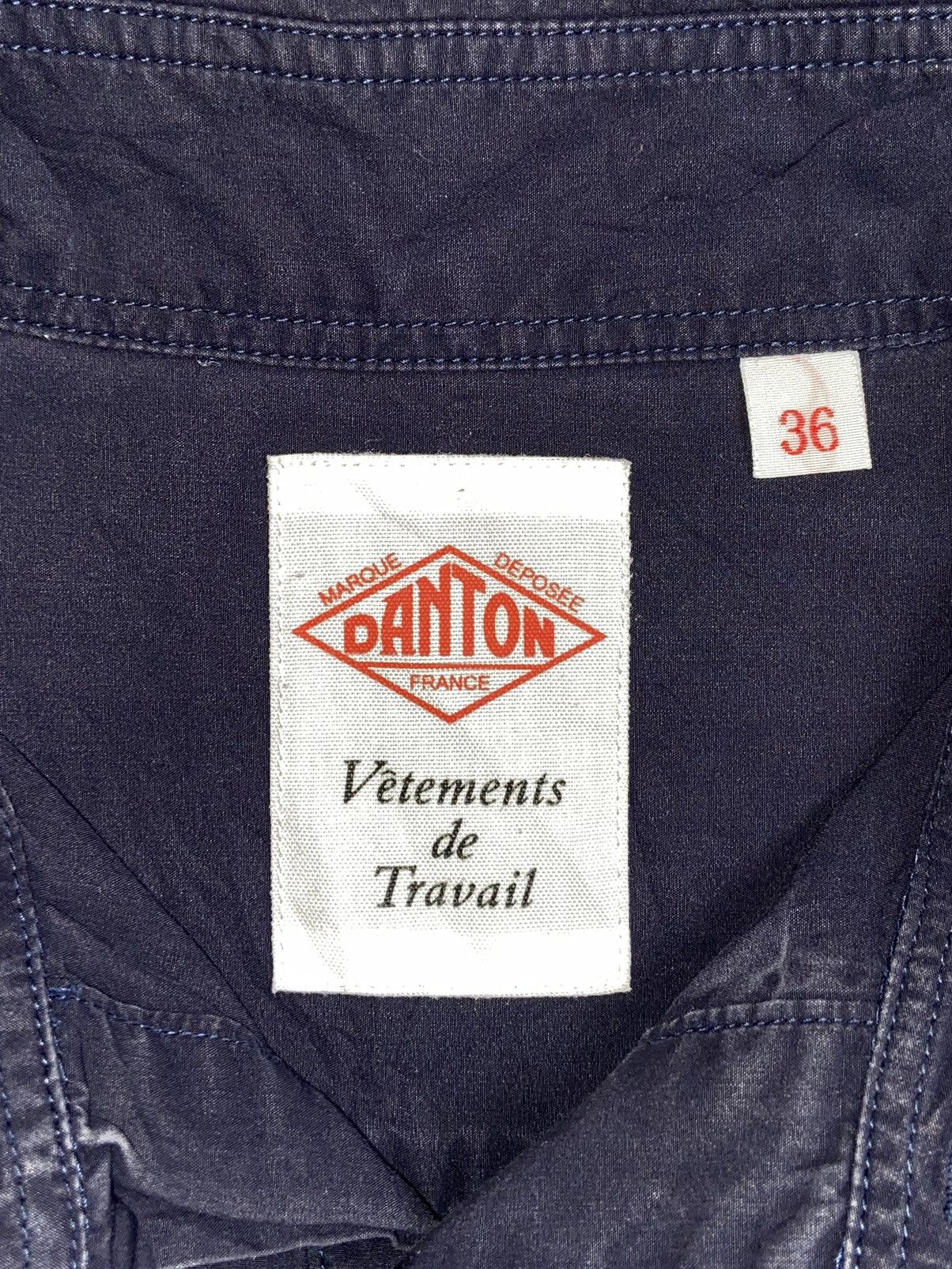 Danton × Designer × Japanese Brand Danton Vetements De Travail Dress Size XL / US 12-14 / IT 48-50 - 7 Thumbnail