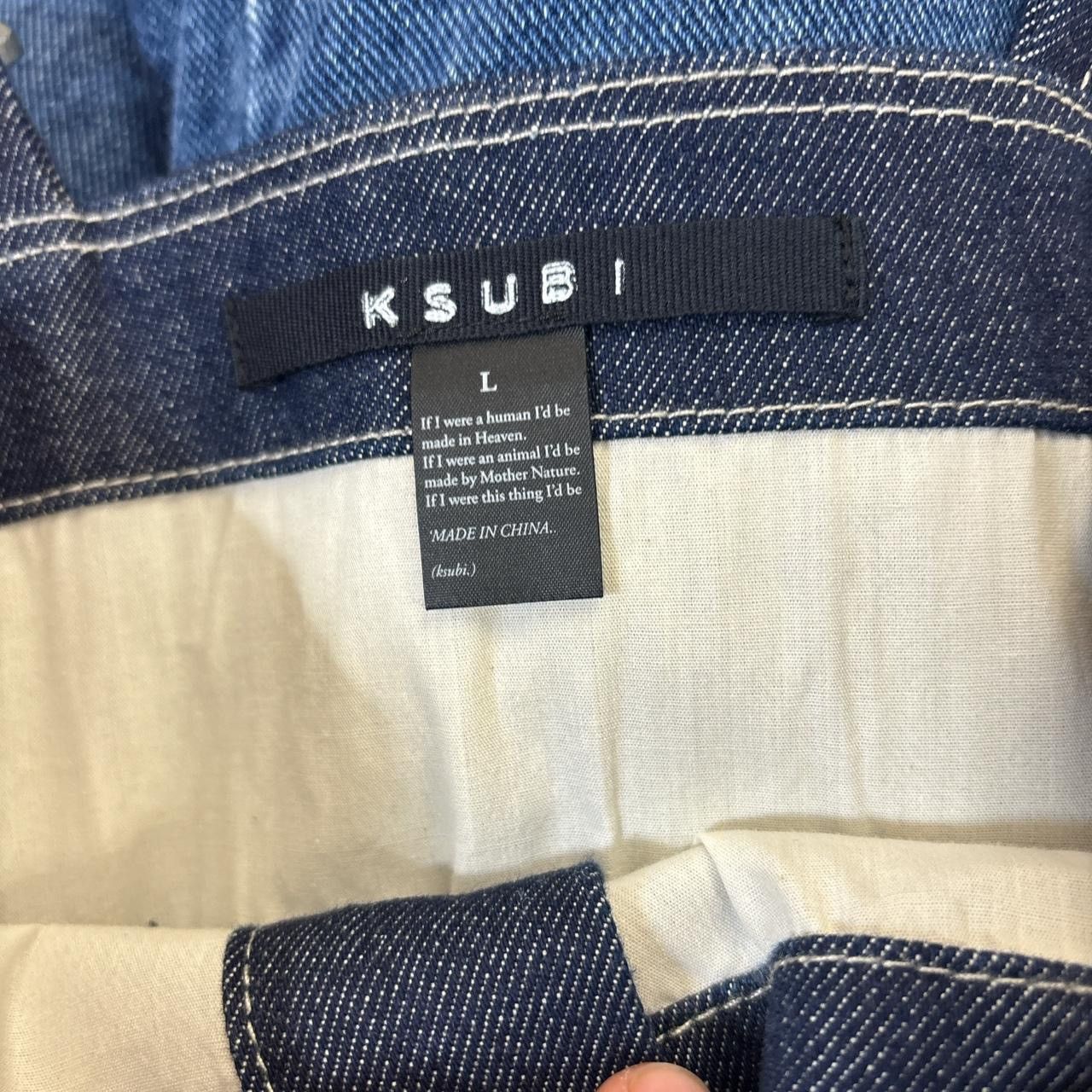 Ksubi Ksubi Braxton Bodice Roarr Denim Crop Top Size L / US 10 / IT 46 - 5 Thumbnail