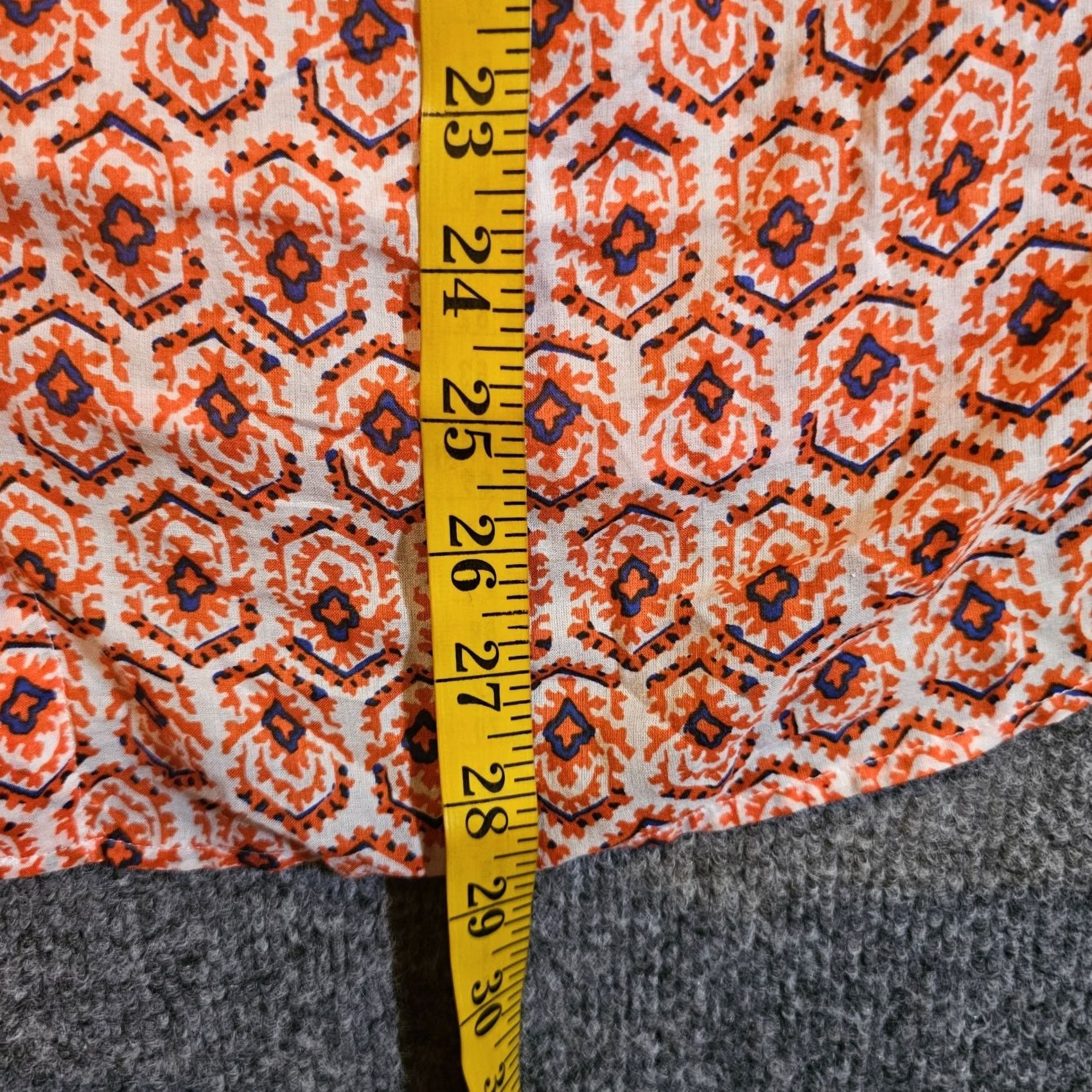 Talbots Talbots Shirt Women 14W Orange Button Long Sleeve Lightweight Casual Career Size XL / US 12-14 / IT 48-50 - 6 Thumbnail