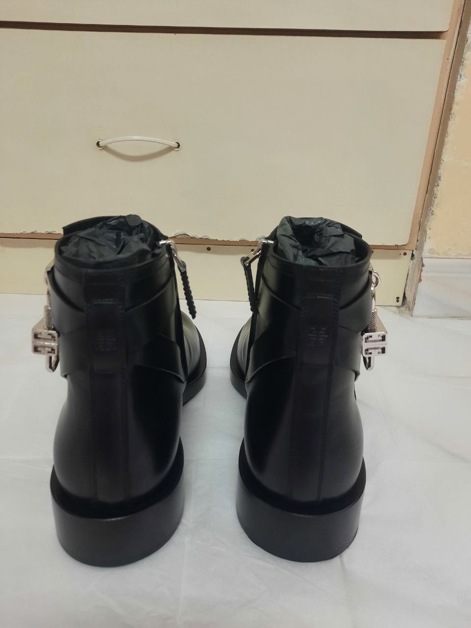 Givenchy *New* Lock Ankle Boots Size US 10 / EU 43 - 3 Thumbnail