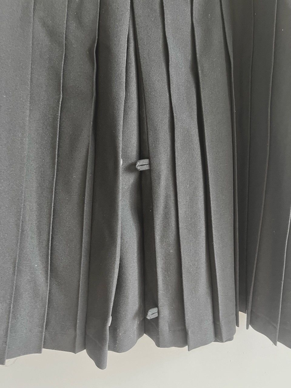 Yohji Yamamoto Yohji Yamamoto Pour Homme ARMY GABARDINE PLEATS SKIRT PANTS Size US 32 / EU 48 - 9 Thumbnail