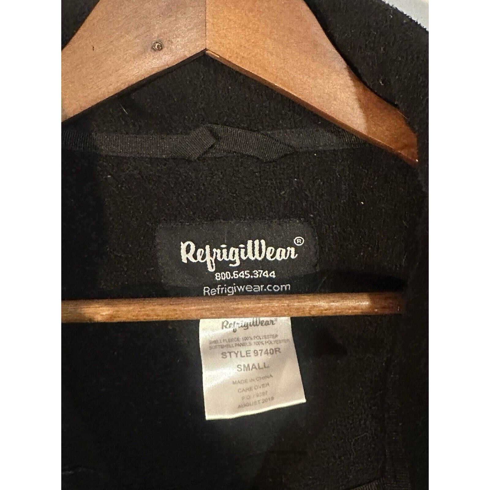 Refrigiwear RefrigiWear Jacket Men S Black Work Winter Workwear Size US S / EU 44-46 / 1 - 3 Thumbnail