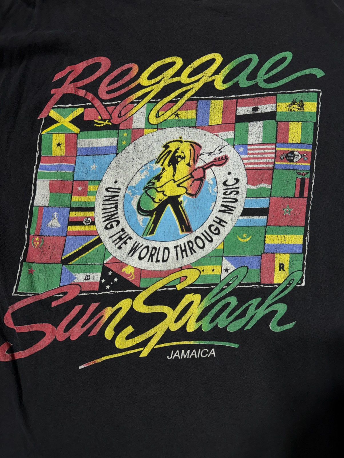 Other Vintage Rare 1991 Sunsplash Reggae Festival T Shirt Size US L / EU 52-54 / 3 - 2 Thumbnail