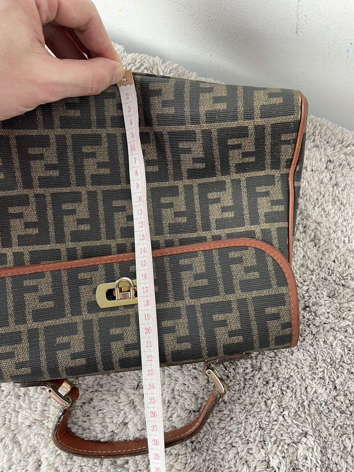 Fendi FENDI Bag FF 2 WAY Monogram With Crossbody Strap Size ONE SIZE - 25 Thumbnail