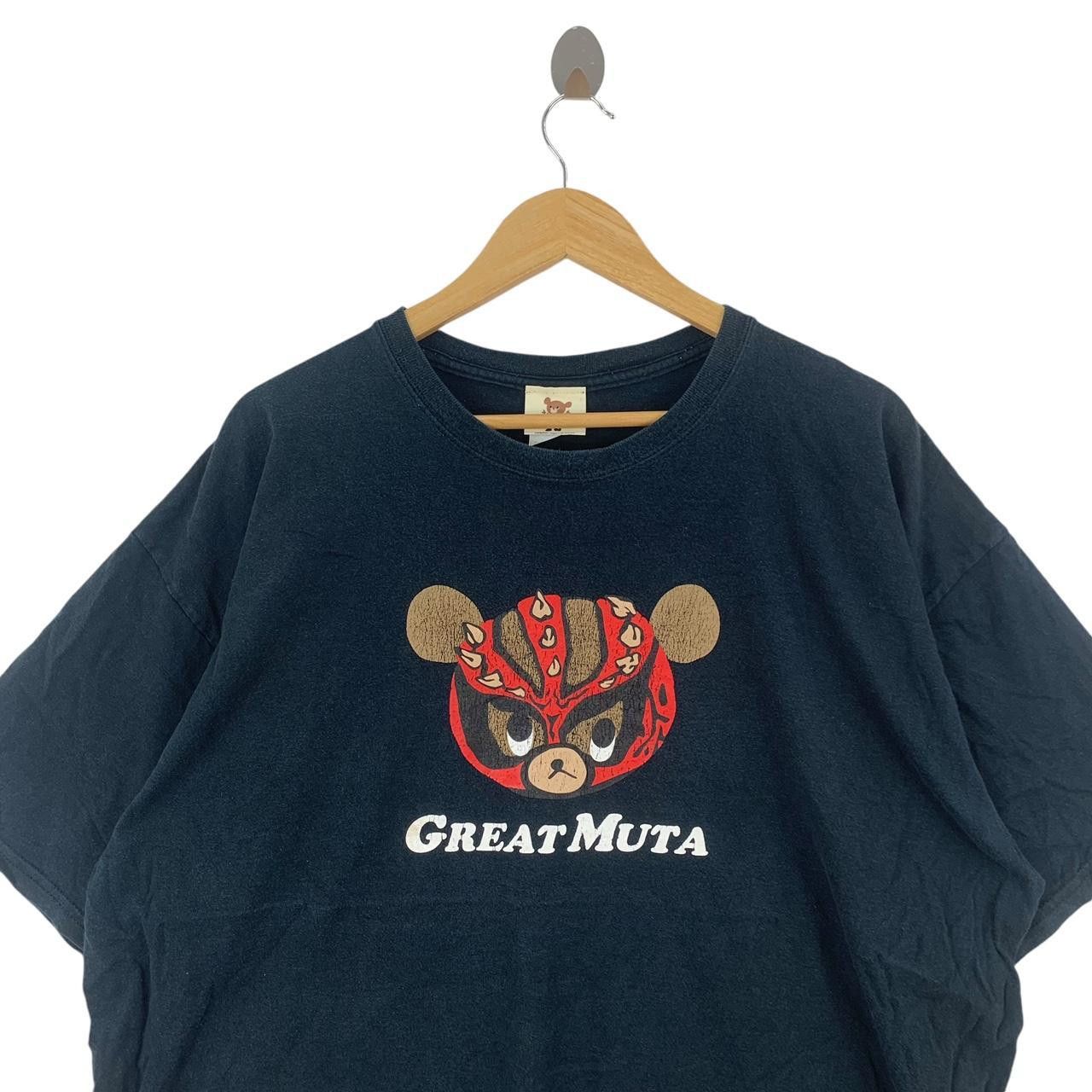 Vintage Vintage MUTA BEAR WRESTLING Keiji Tee Shirt Top Anime Size US XXL / EU 58 / 5 - 2 Thumbnail