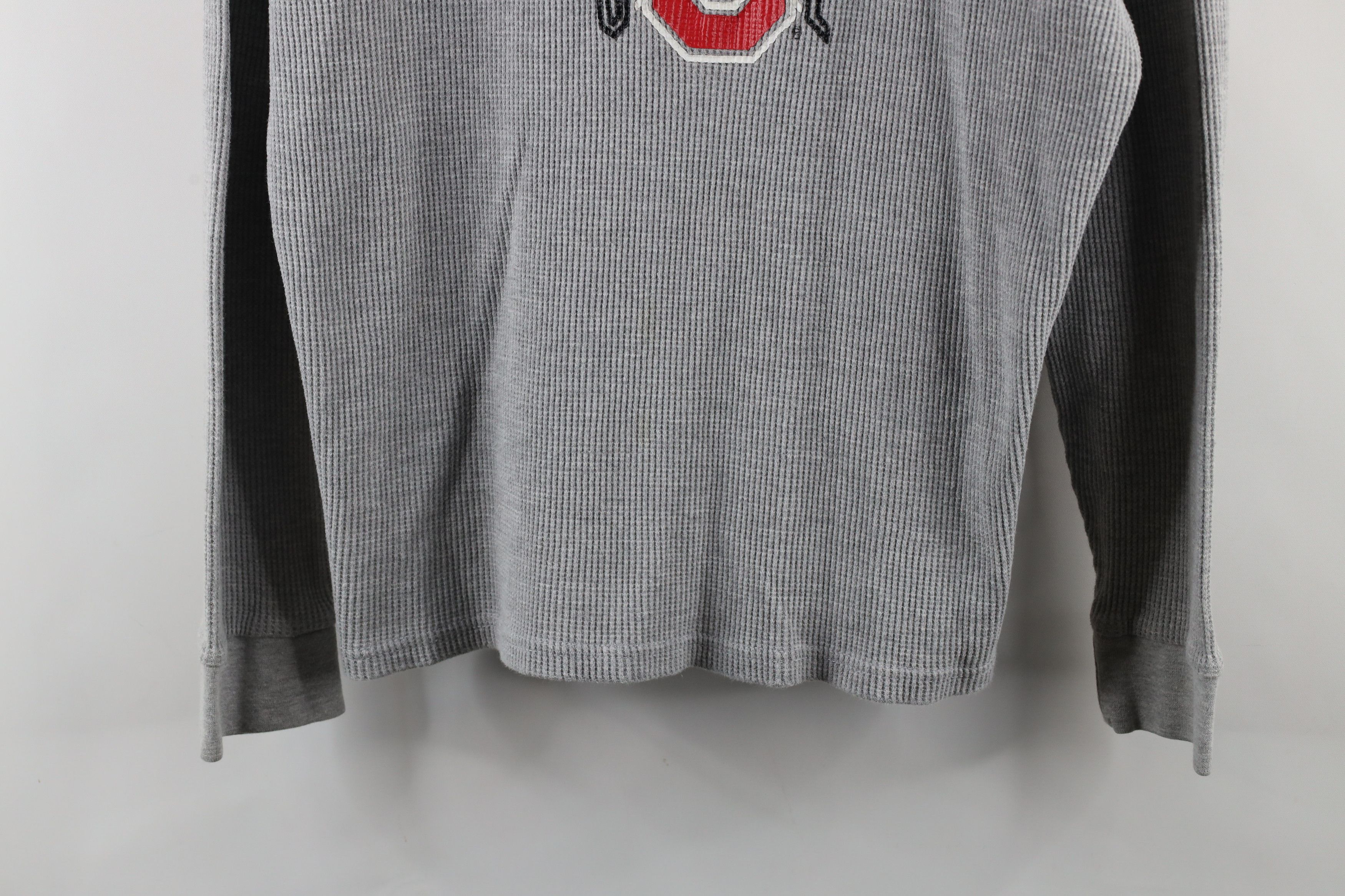 Vintage Vintage 90s University Thermal Waffle Long Sleeve T-Shirt Size US XL / EU 56 / 4 - 3 Thumbnail