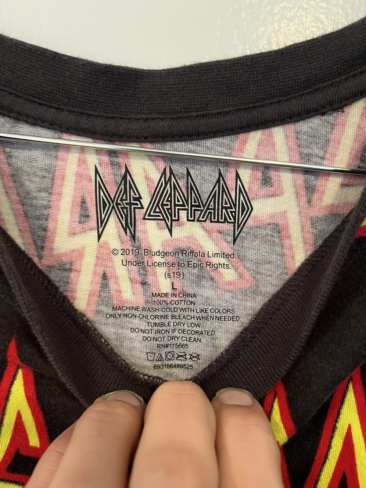 Def Leppard 2019 Def Leppard all over print tshirt Size US L / EU 52-54 / 3 - 4 Thumbnail