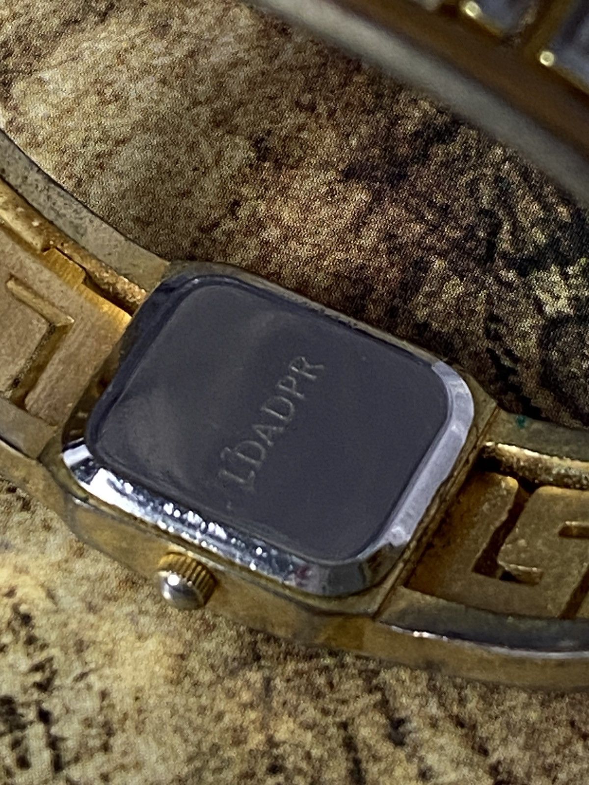 Hysteric Glamour Vintage Greek Key Bangle Watch Retro Futuristic Size ONE SIZE - 6 Thumbnail