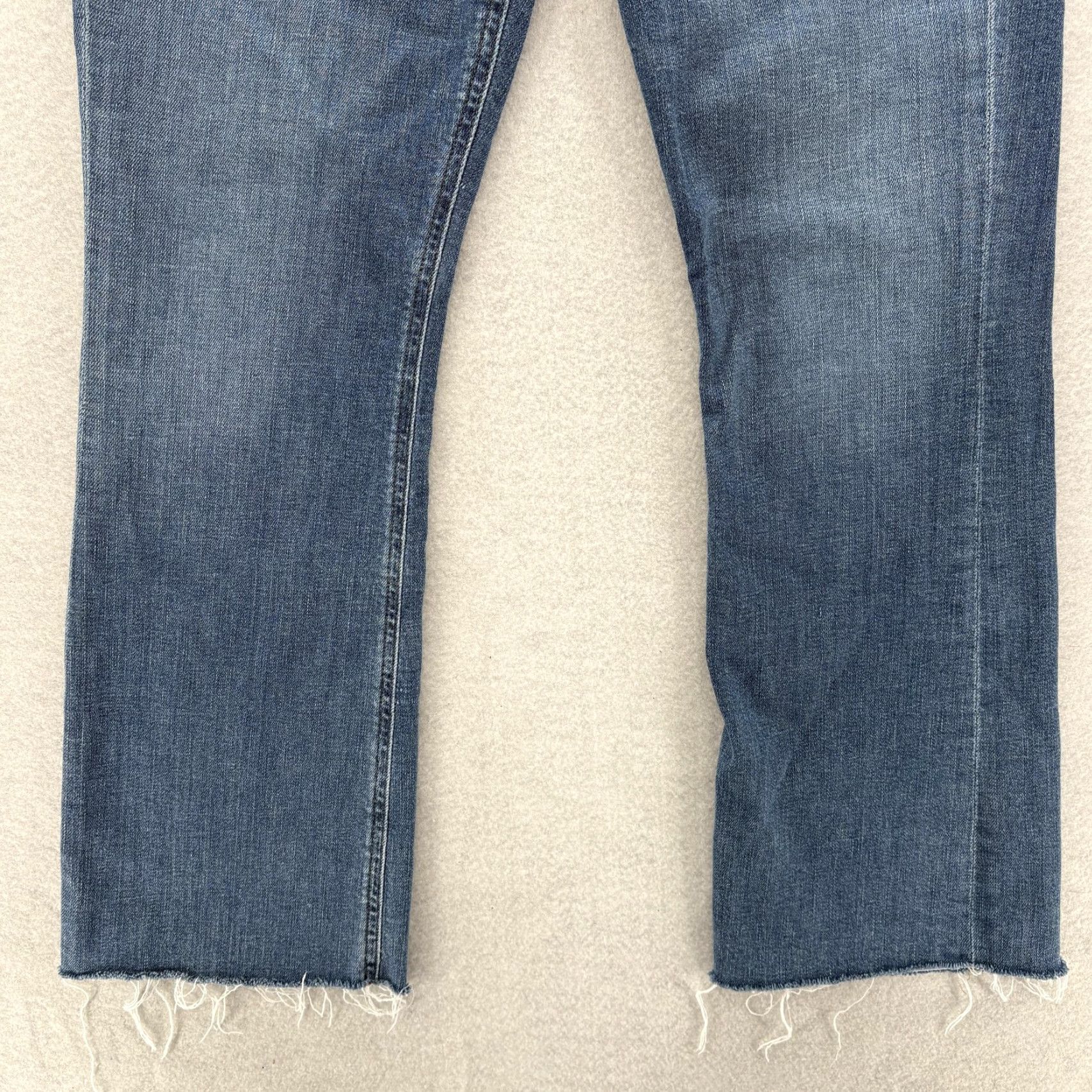 Citizens Of Humanity VINTAGE Citizens of Humanity Jeans Womens 26 Blue Isola Bootcut Raw Hem Stretch Denim Size 26" / US 2 / IT 38 - 3 Thumbnail