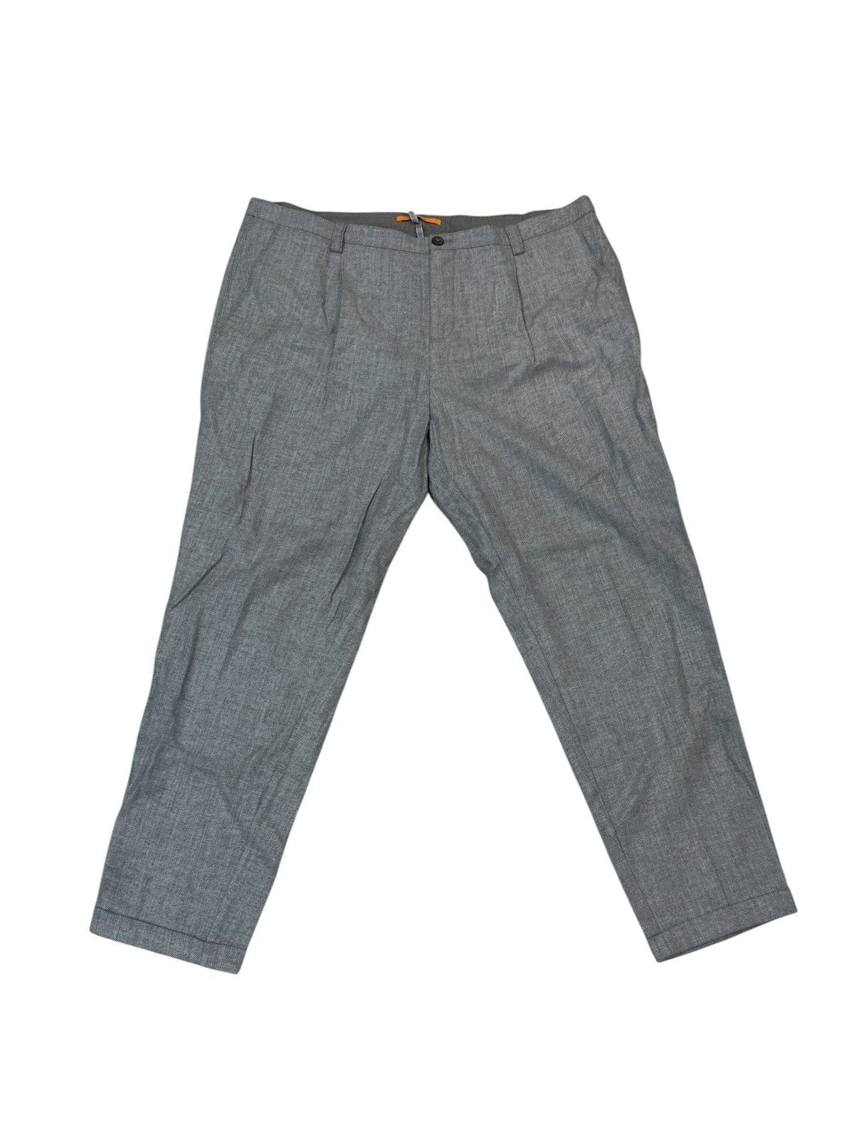 Hugo Boss Hugo Boss Orange Wool Logo Trousers Chino W34 L26 US10 UK14 Size 32" / US 10 / IT 46 - 1 Thumbnail