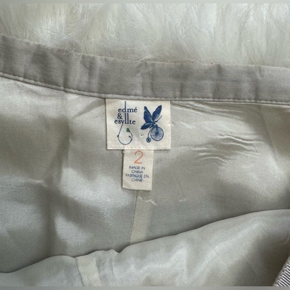 Anthropologie Anthropologie Edme & Esyllte 100% Silk Watercolor Full Skir Size 26" / US 2 / IT 38 - 5 Thumbnail