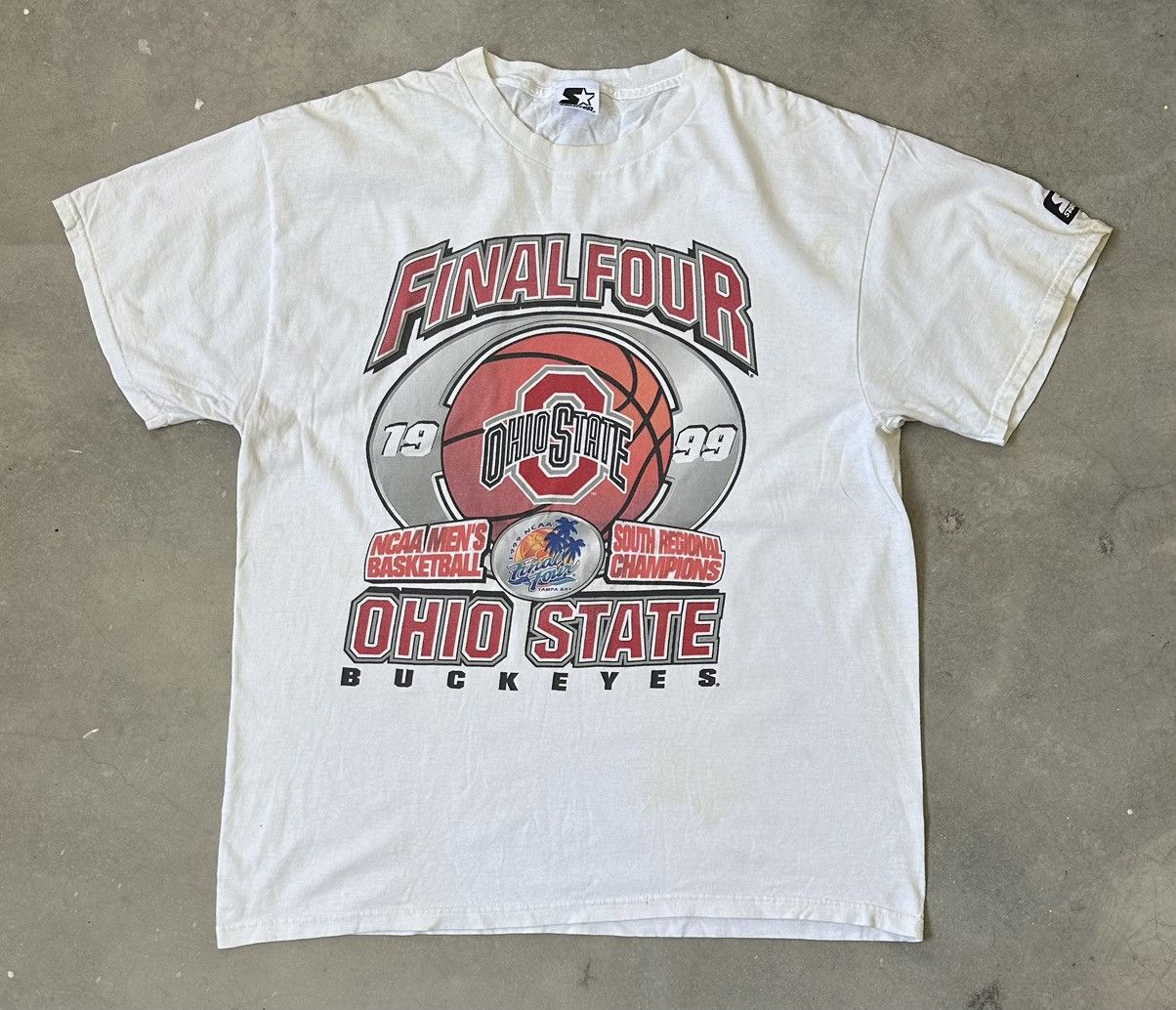 Starter VINTAGE STARTER OHIO STATE FINAL FOUR TEE Size US XL / EU 56 / 4 - 1 Thumbnail