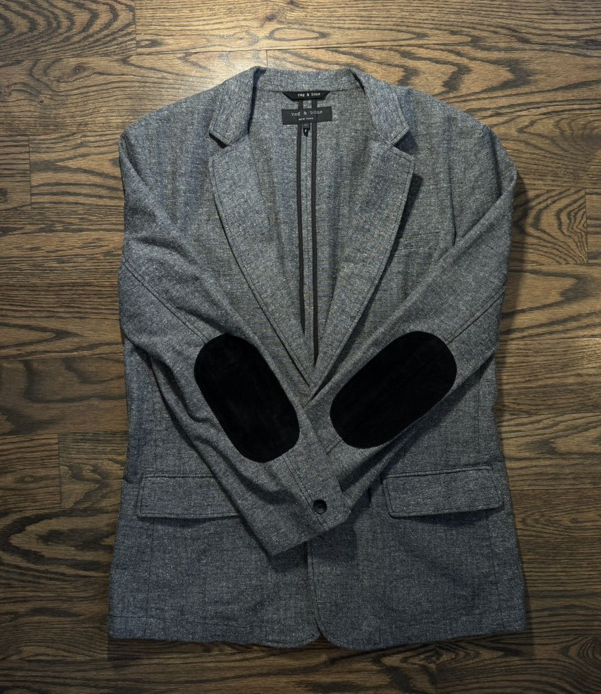 Rag & Bone Rag & Bone Charcoal Blazer Size 42R - 2 Thumbnail