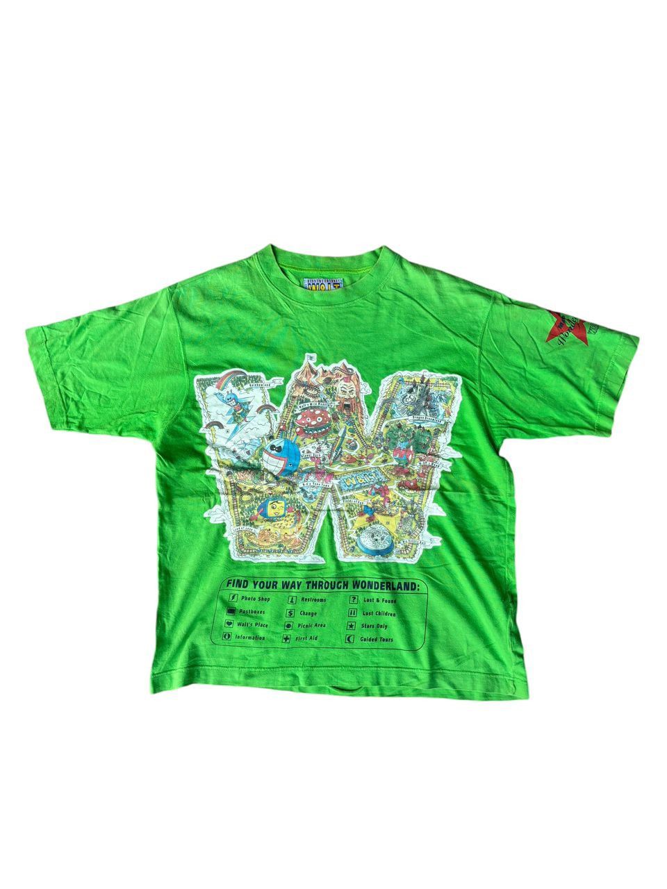 Walter Van Beirendonck Walter Van Beirendonck W&Lt Map Of Wonderland Tshirt Size US M / EU 48-50 / 2 - 3 Thumbnail