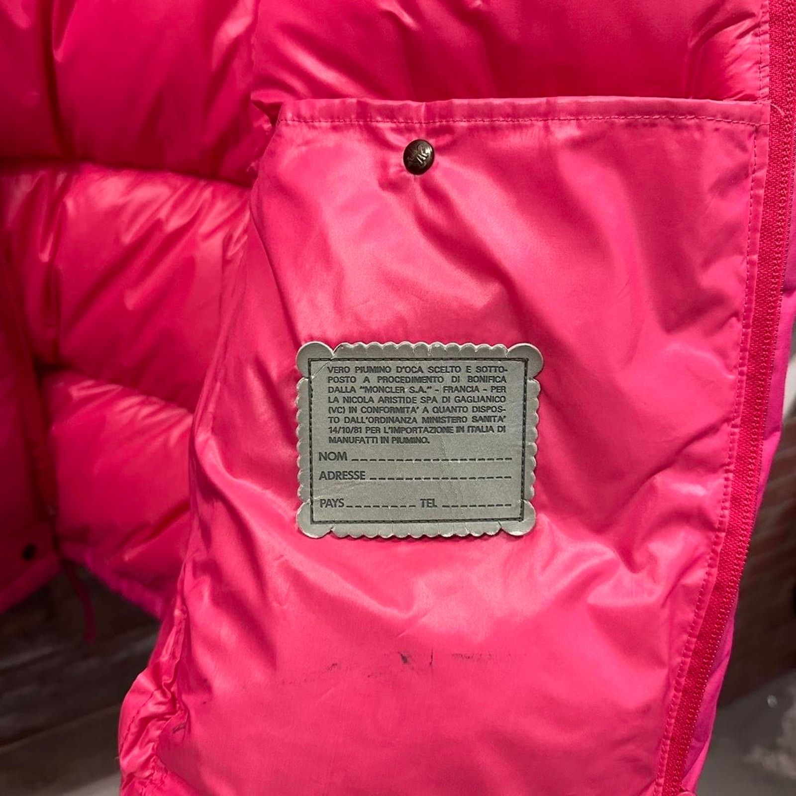Moncler Moncler vintage 1980s pink Size US L / EU 52-54 / 3 - 6 Thumbnail
