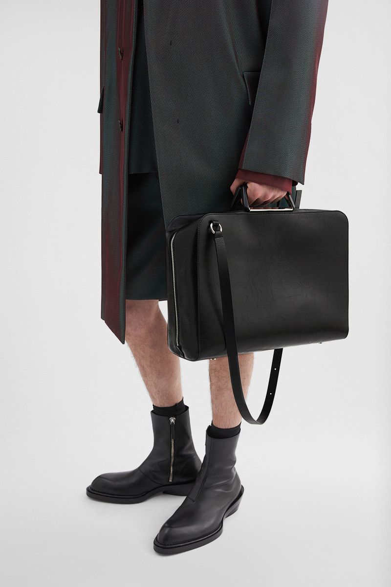 Jil Sander o1loc1c0426 Size:OS/Attache Briefcase in Black Size ONE SIZE - 5 Thumbnail