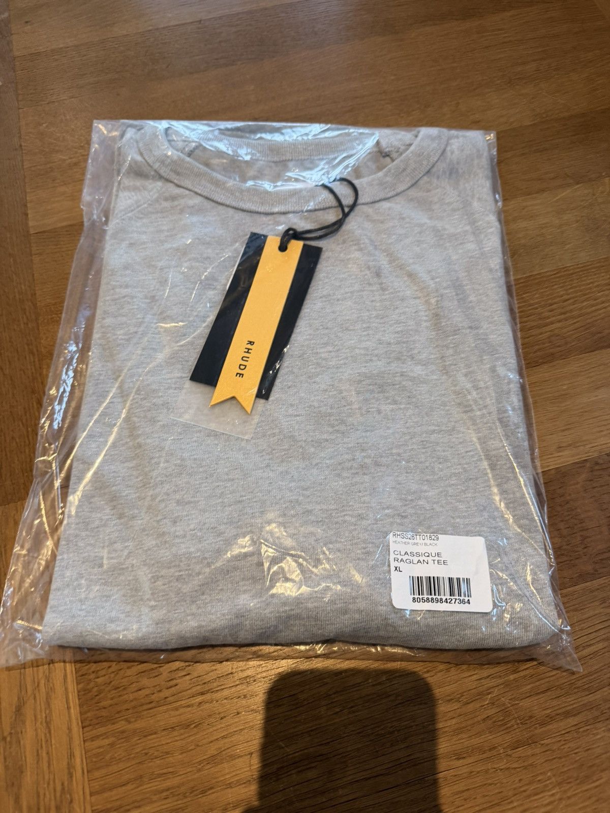 Rhude Rhude classique Raglan Tshirt SS26 Size US XL / EU 56 / 4 - 3 Thumbnail