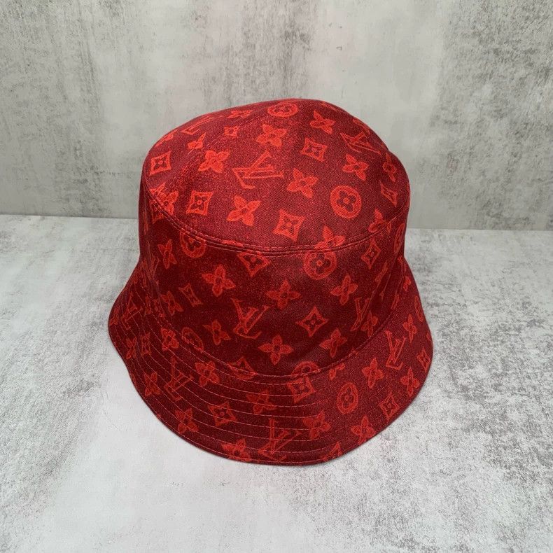 Louis Vuitton Louis Vuitton Fisherman's hat with full print of old flowe Size ONE SIZE - 9 Thumbnail