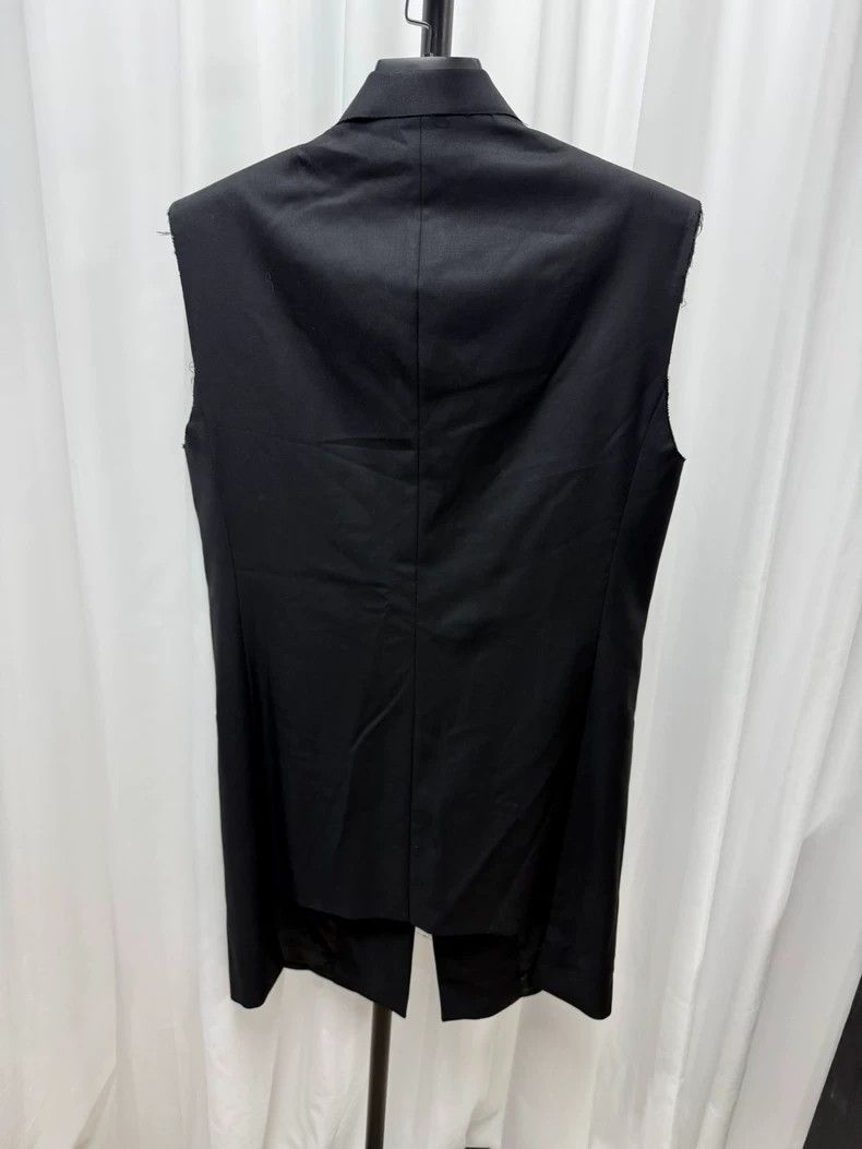 Maison Margiela Masion margiela Destroy the fur-trimmed vest blazer Size 48R - 6 Thumbnail