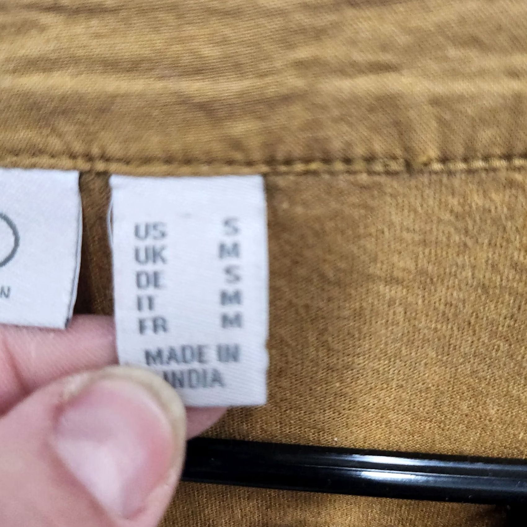 Vintage LOGO Lori Goldstein Womberek Size S Mustard Yellow Embroidered BOHO Top Size S / US 4 / IT 40 - 5 Thumbnail