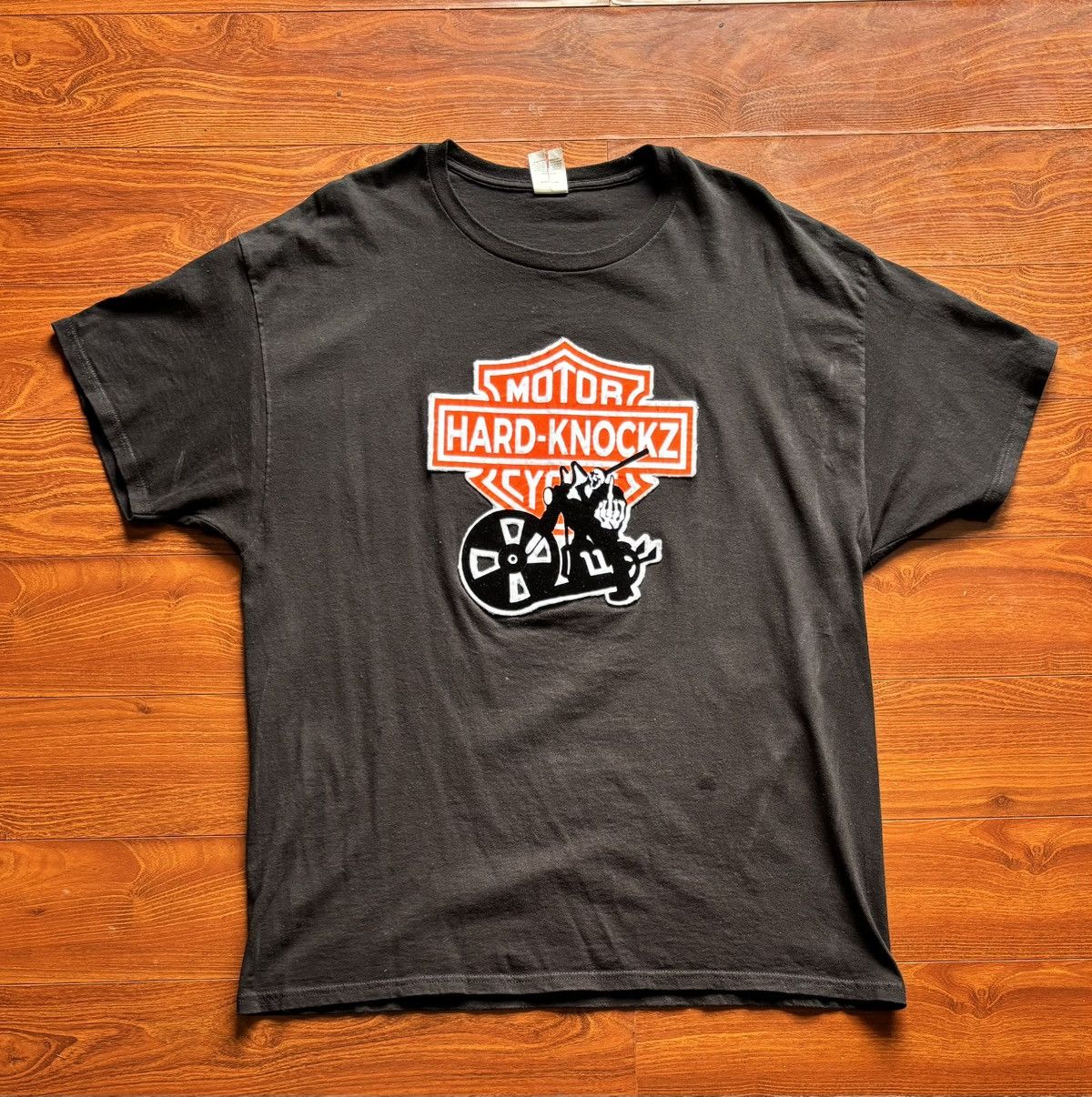 Harley Davidson XL - Harley Davidson Staten Island Hard Knockz T-shirt Size US XL / EU 56 / 4 - 1 Thumbnail