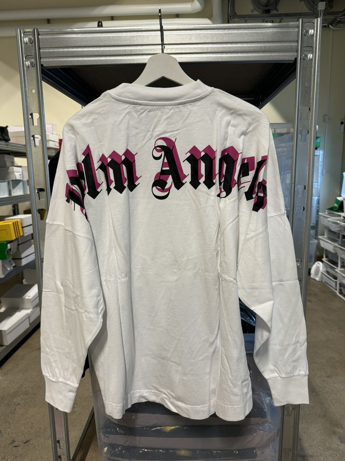 Palm Angels Long Sleeve T-Shirt NEW 450$