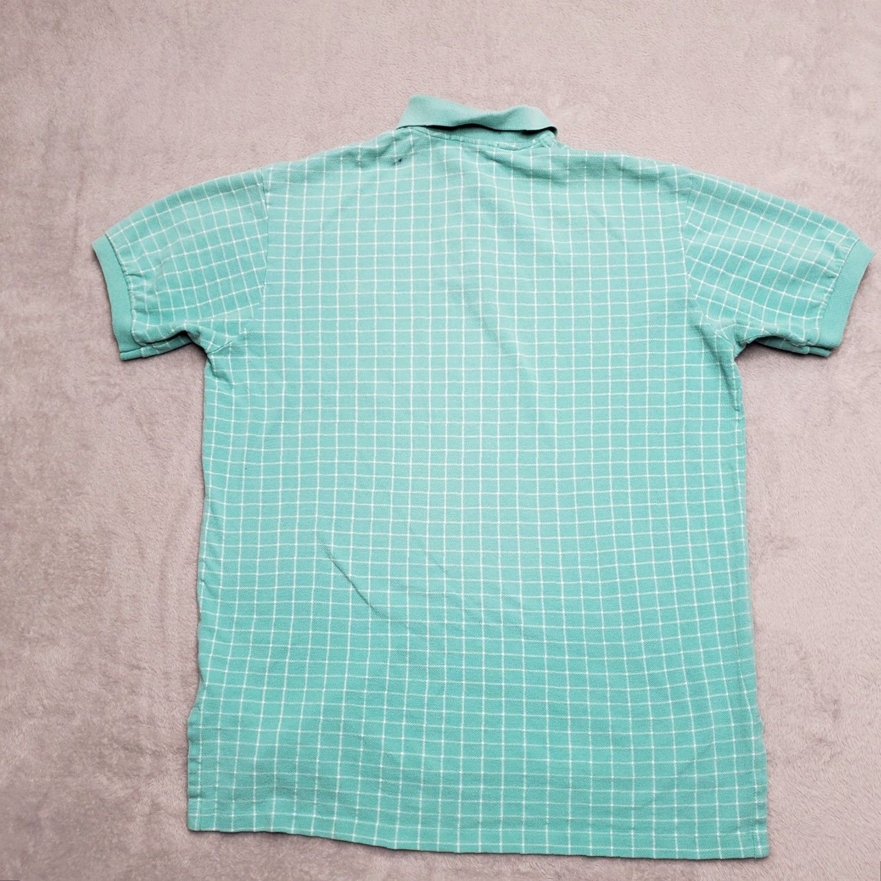 Polo Ralph Lauren Polo Ralph Lauren Shirt Mens Large Green Windowpane Check Short Sleeve Plaid Size US L / EU 52-54 / 3 - 5 Thumbnail