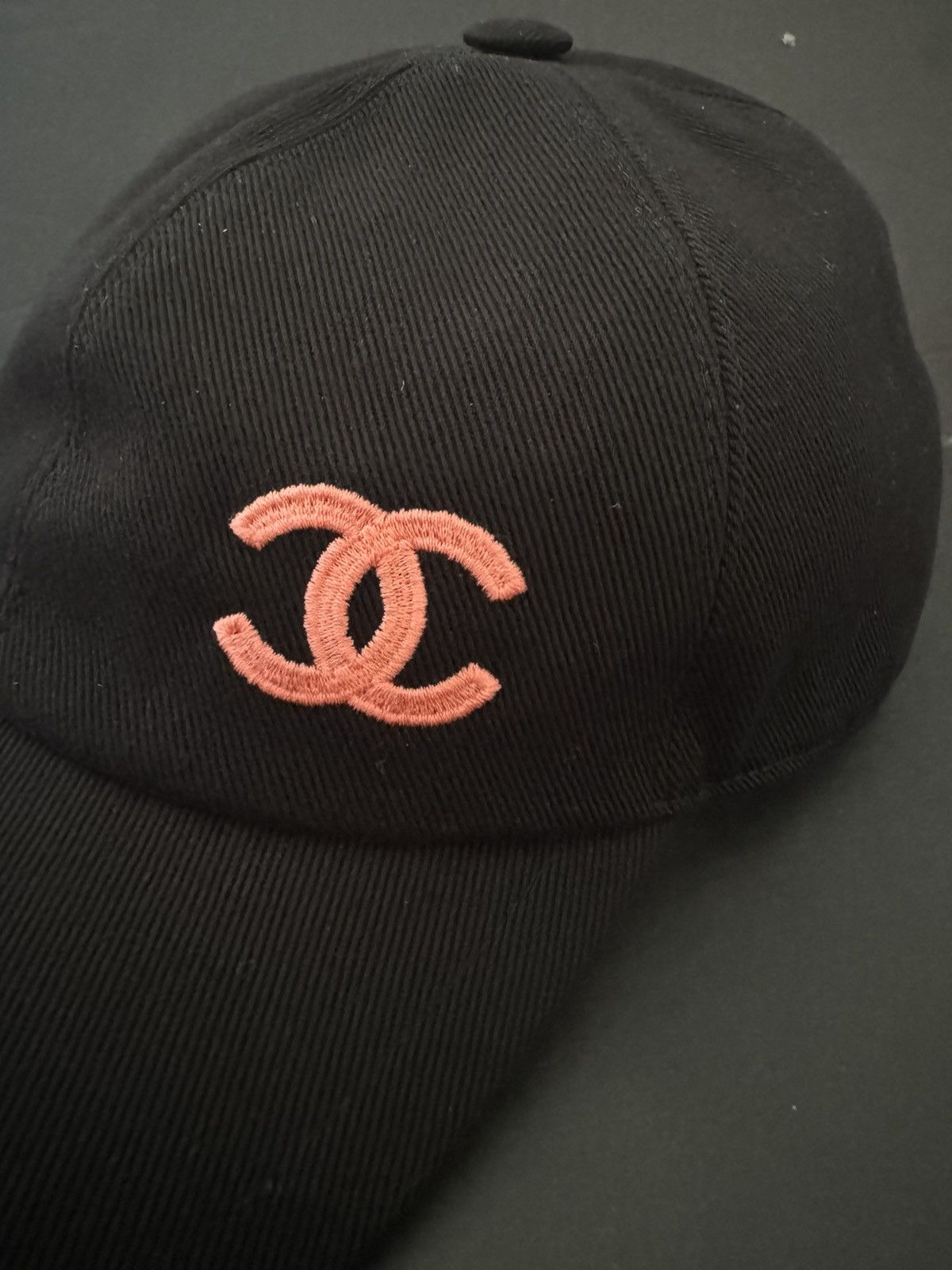 Chanel Chanel Baseball Cap 23A CC Orange Logo Brend New Size ONE SIZE - 2 Thumbnail