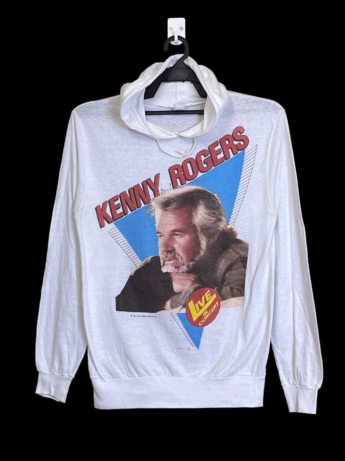 Vintage Kenny fashion Rogers concert hoodie