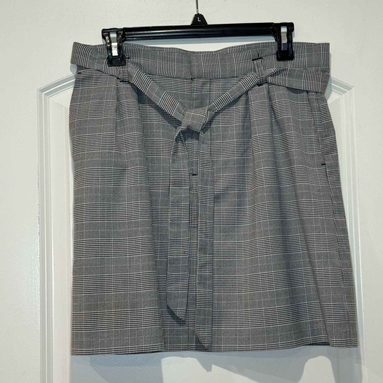 Banana Republic Banana Republic Glen Plaid A Line Skirt Size 6 Size 28" / US 6 / IT 42 - 3 Thumbnail
