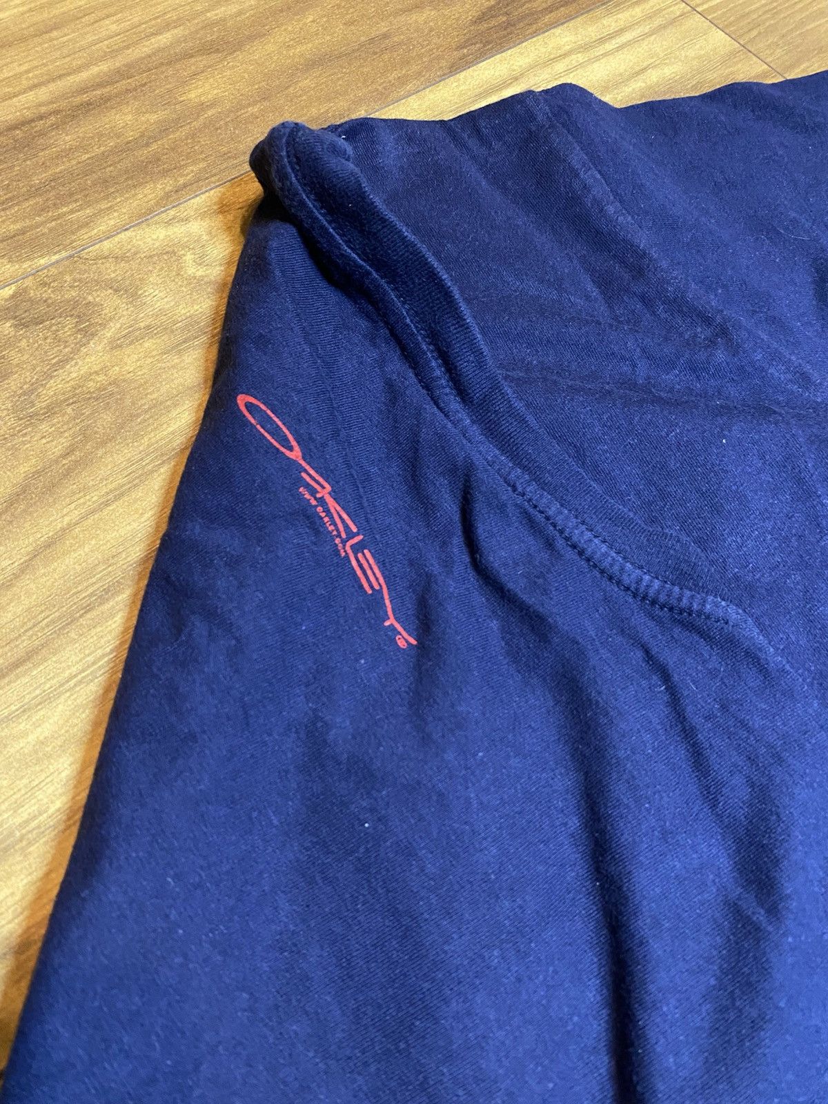 Oakley Vintage T-Shirt 3D Centr Logo Boxy Fit ,Y2k,USA,Hype Size US XL / EU 56 / 4 - 7 Thumbnail