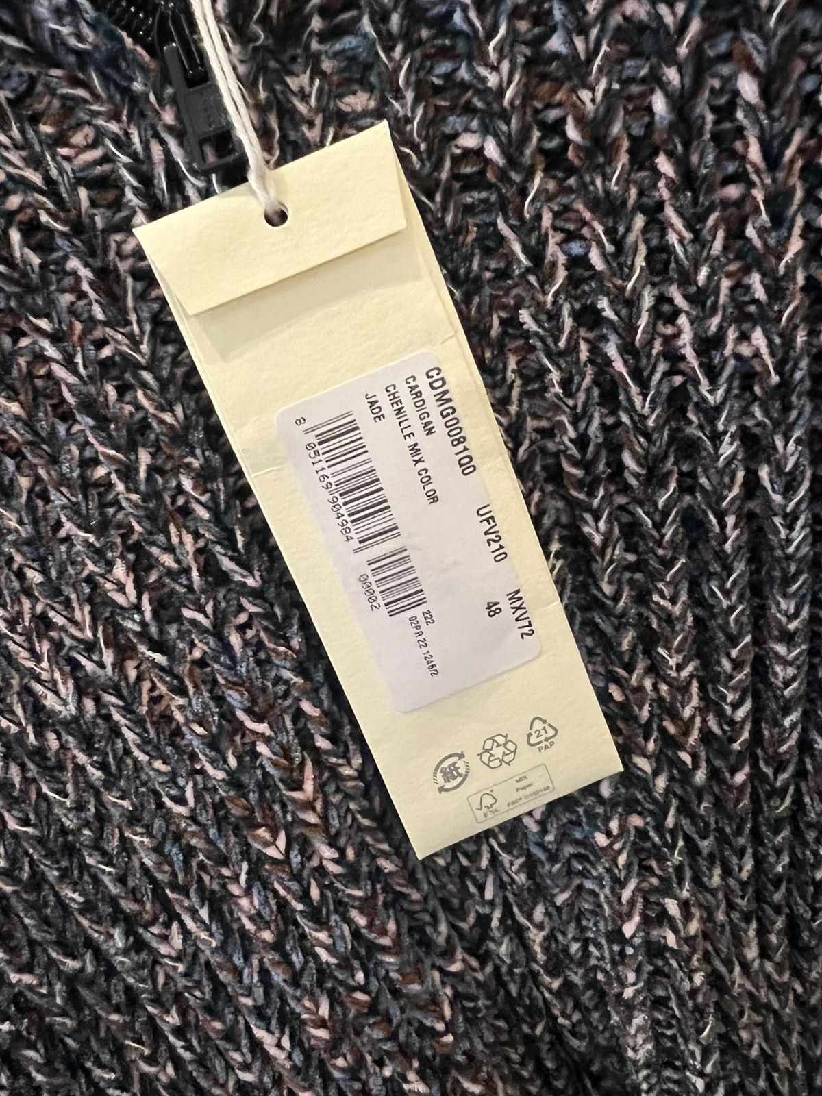 Marni Chenille mix color cardigan