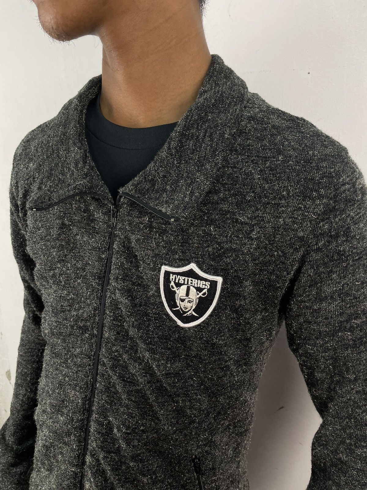 Vintage Hysteric Glamour Sweater Zipper Knitwear