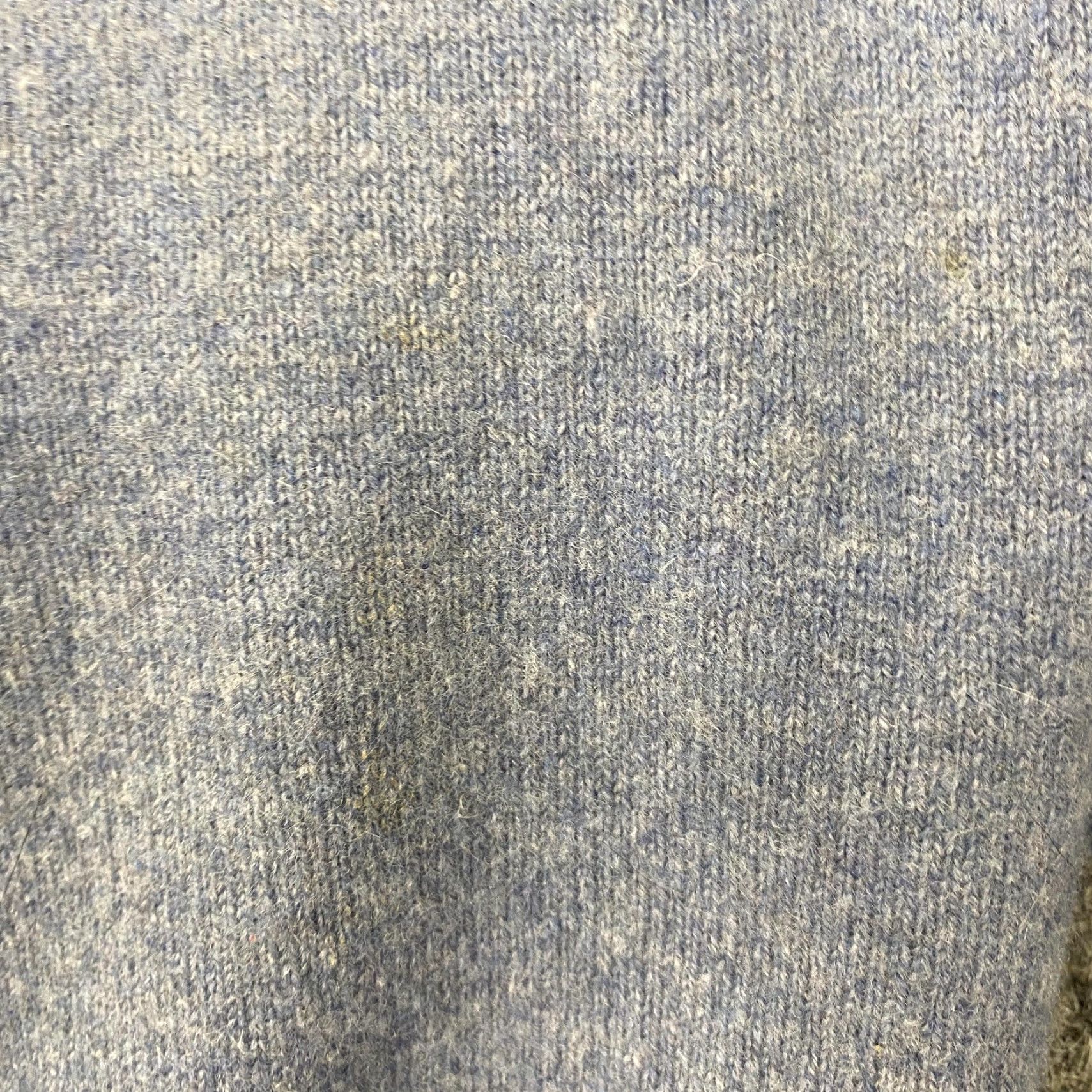 Lands' End VINTAGE Lands' End Sweater Shirt Mens Medium Blue Heather V-Neck Lambswool Made in Scotland Mens Size US M / EU 48-50 / 2 - 8 Thumbnail