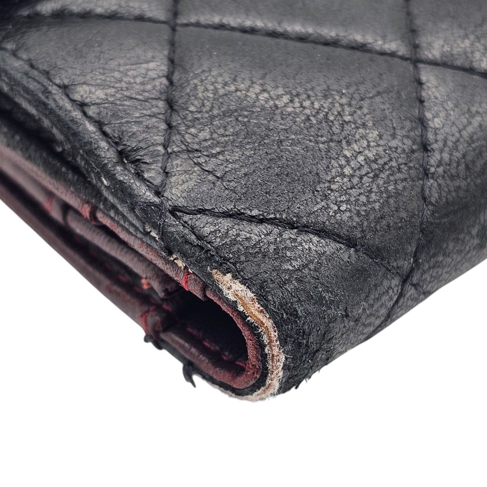 Chanel Chanel Classic Quilted Lambskin Leather Flap Long Wallet Size ONE SIZE - 7 Thumbnail