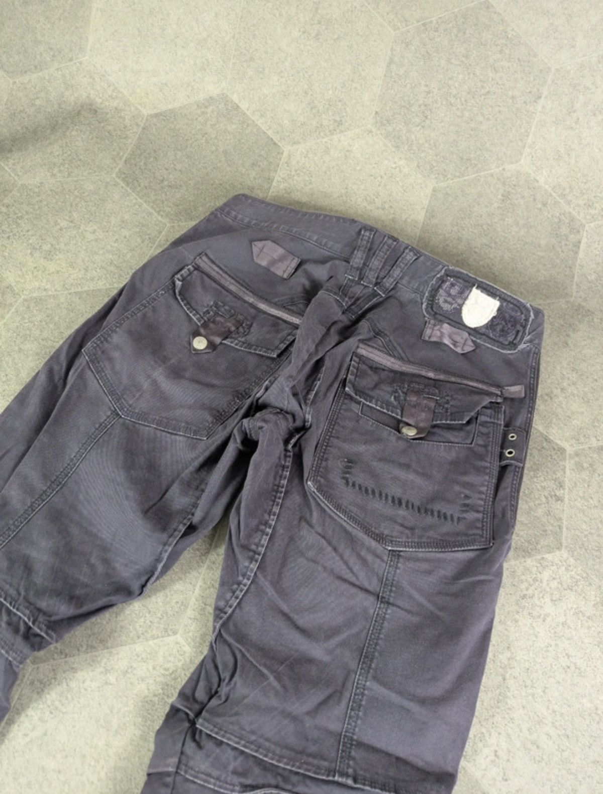 Marithe + Francois Girbaud Marithé + François Girbaud Y2K jeans - purple - 2000s retro Size US 30 / EU 46 - 4 Thumbnail