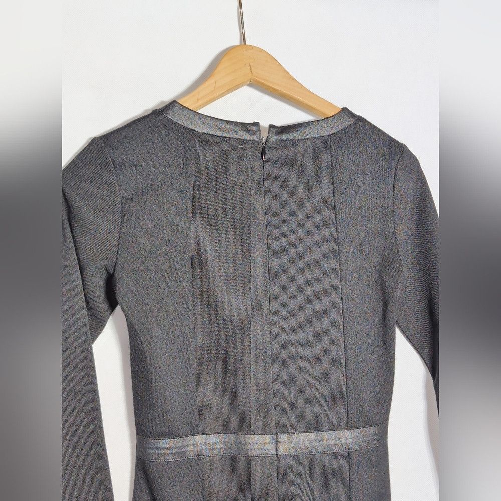 Kim Kardashian KK Kardashian sz XS Chic Black Long Sleeve Dress Tone On To Size XS / US 0-2 / IT 36-38 - 7 Thumbnail