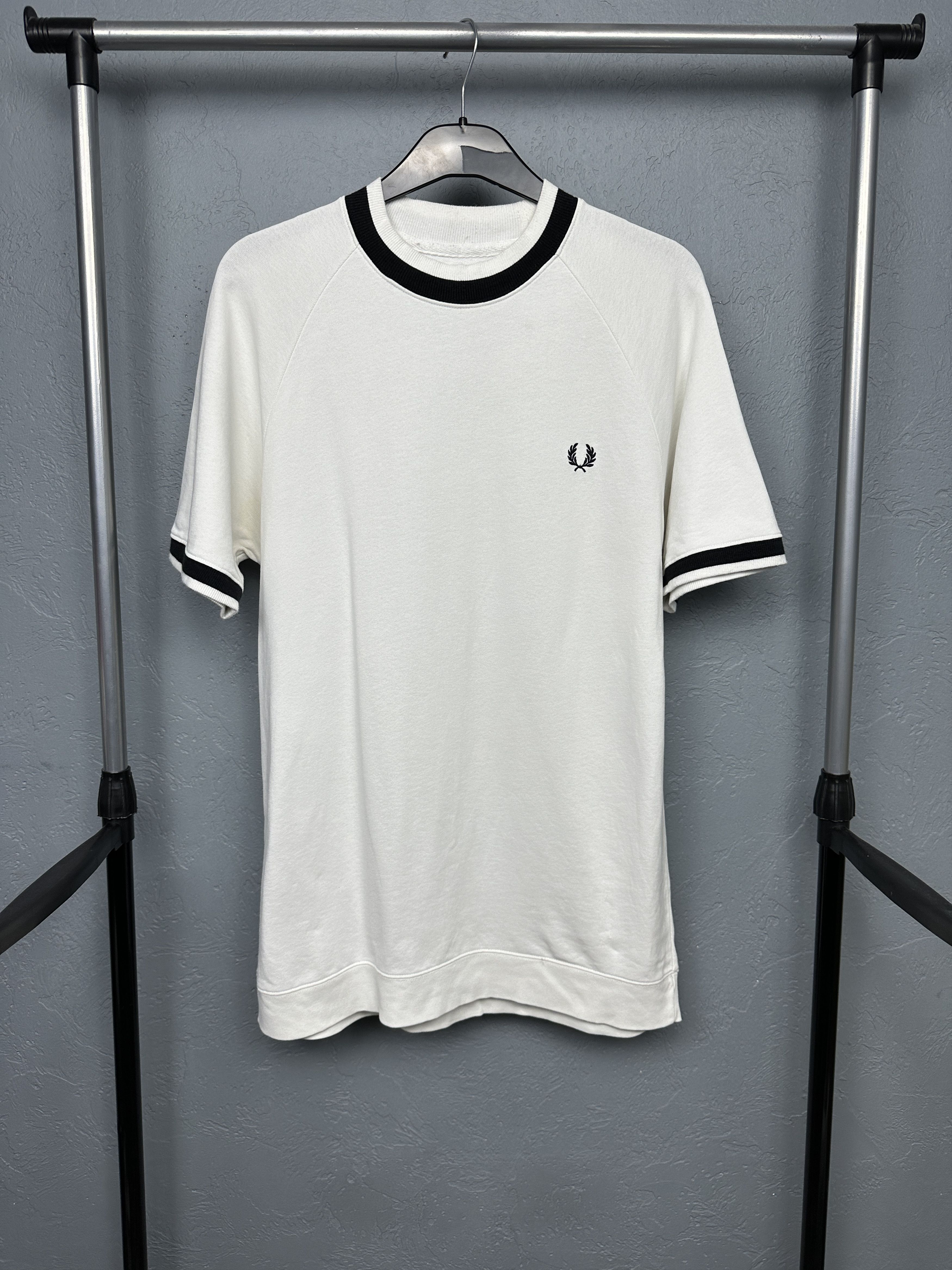 Fred Perry Fred Perry Mens Crew Neck T-Shirt Tee Size US M / EU 48-50 / 2 - 1 Thumbnail